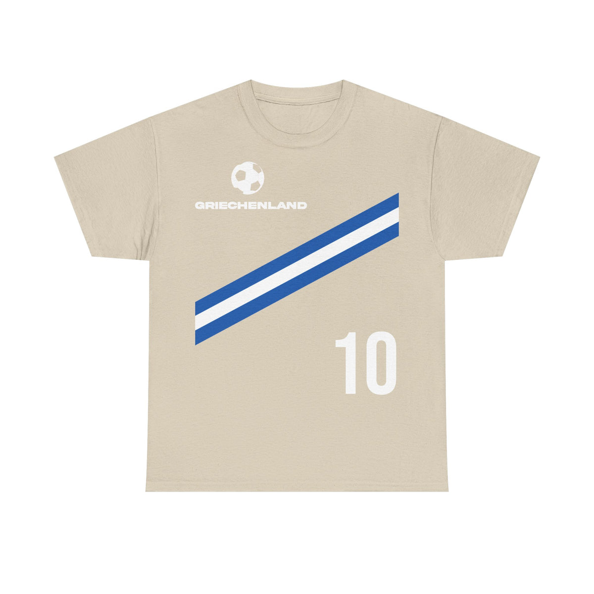 Grecia Grecia Bandera Escudo Patria Fútbol Deporte Aficionado Idea de regalo - Camiseta unisex