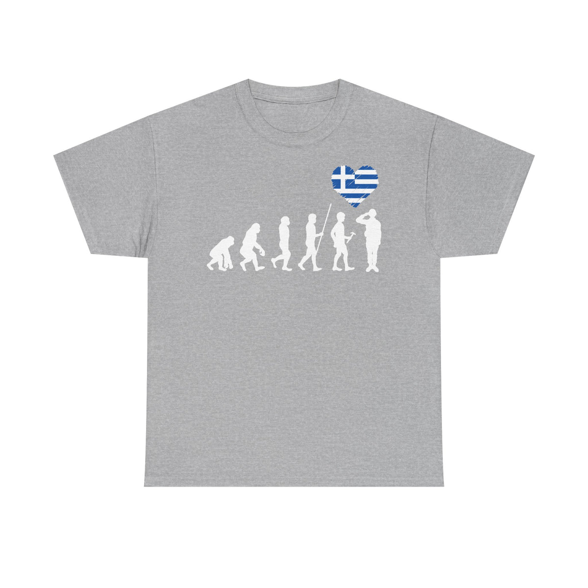 Grecia Grecia Bandera Escudo Patria Fútbol Deporte Aficionado Idea de regalo - Camiseta unisex