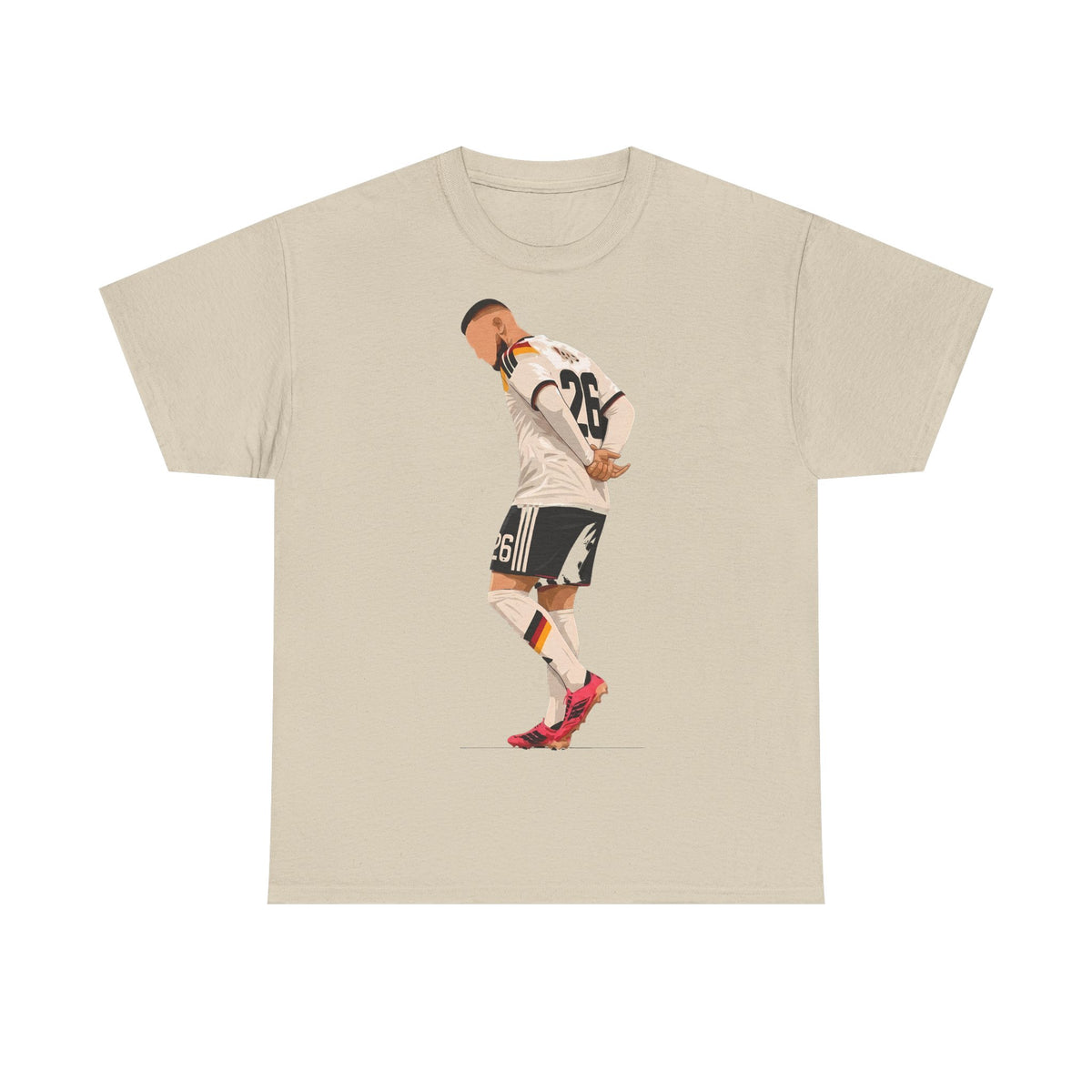 Kurdistán Alemania D. Undav Celebración Fútbol Deporte Aficionado - Camiseta unisex