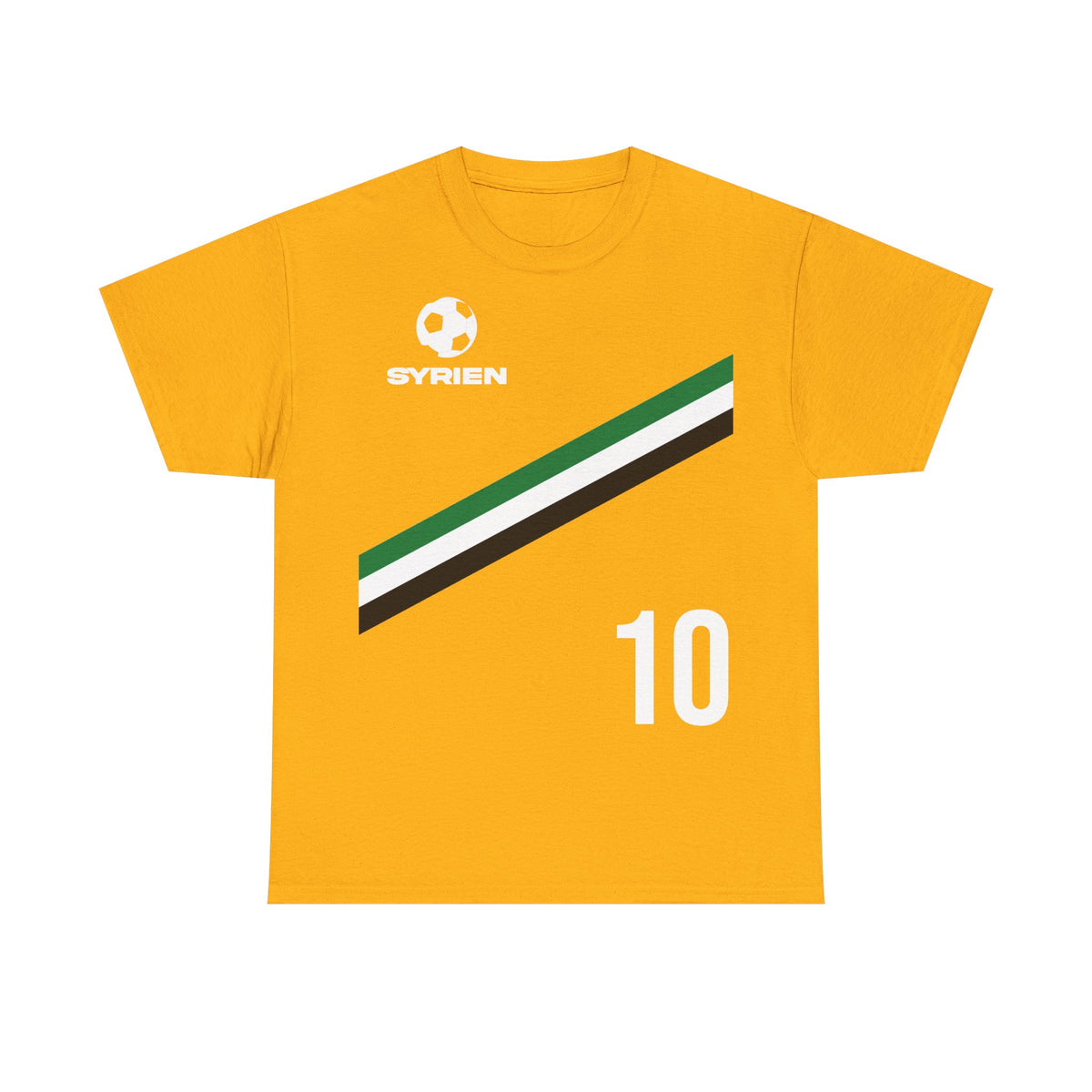Syria Syrien Wappen Flagge Heimat Sport Fan Geschenkidee - Unisex T-Shirt