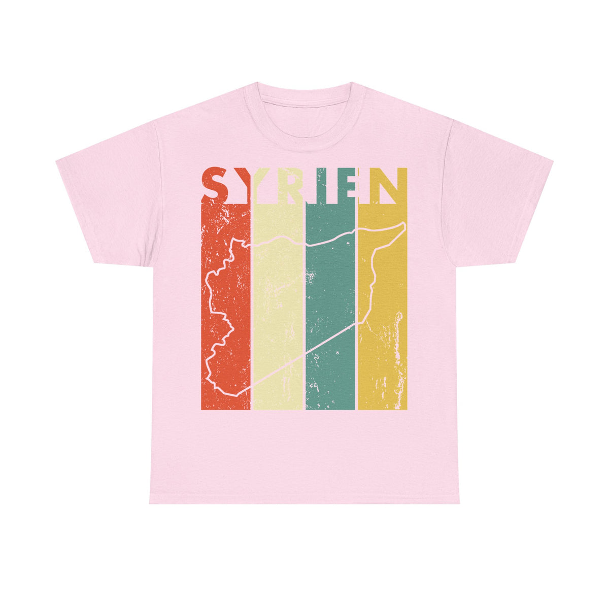 Syria Syrien Wappen Flagge Heimat Sport Fan Geschenkidee - Unisex T-Shirt