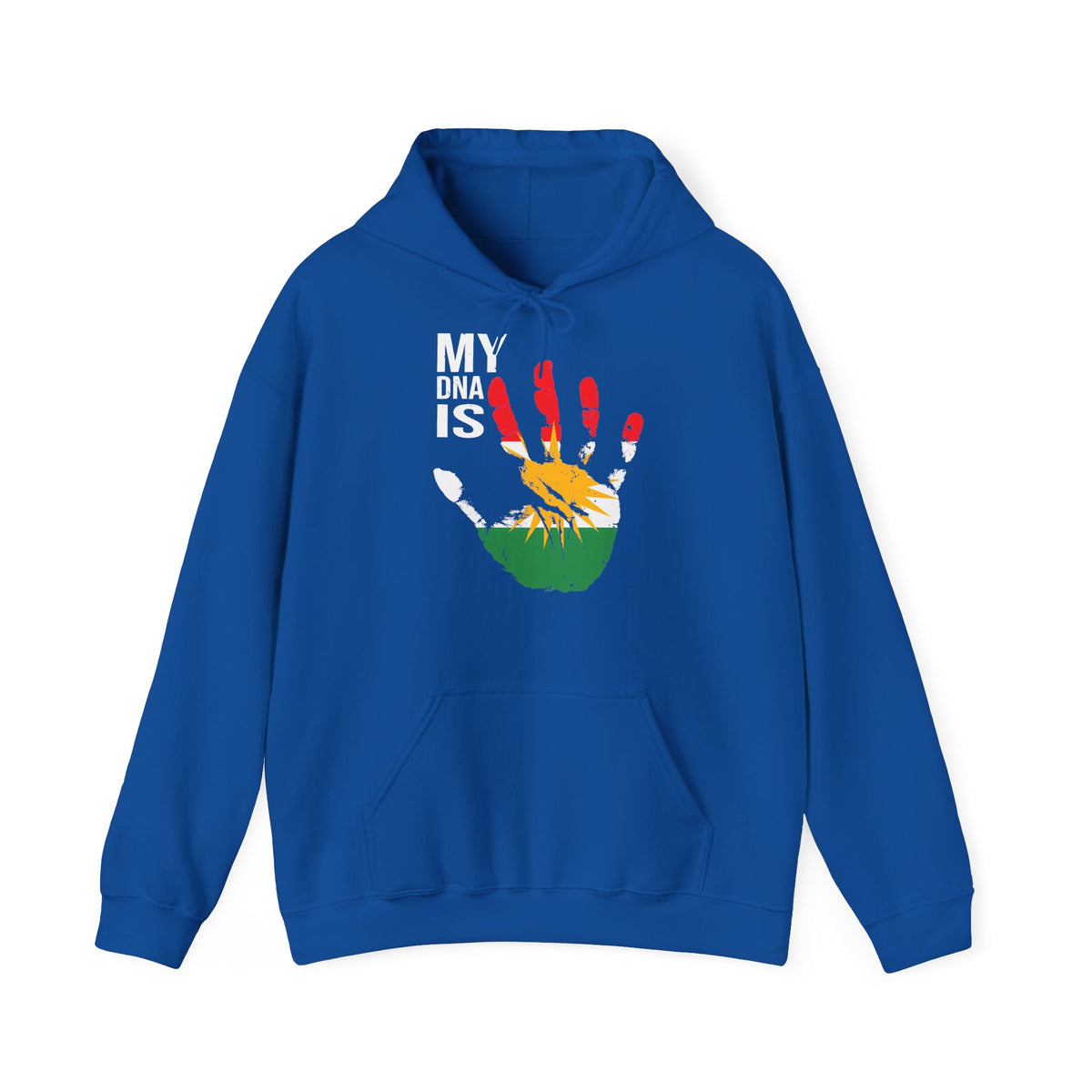 Kurdistan patria orgoglio stemma bandiera sport calcio regalo per tifosi - felpa con cappuccio unisex
