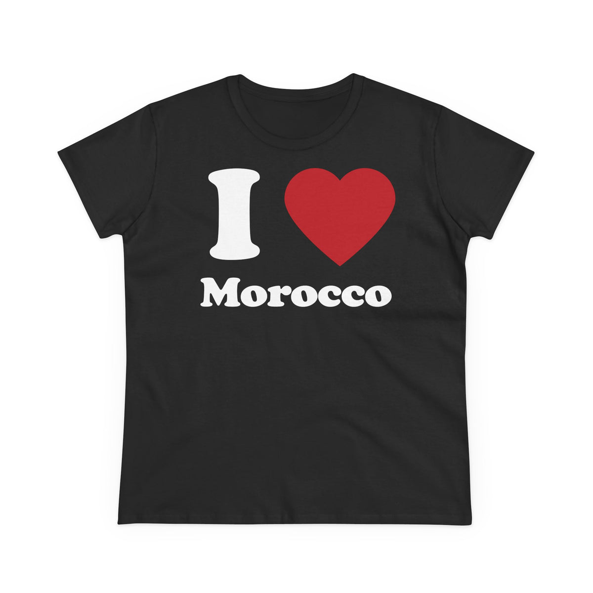 Escudo de Marruecos, bandera de Marruecos, orgullo, aficionada al fútbol y al deporte, idea de regalo - Camiseta para mujer