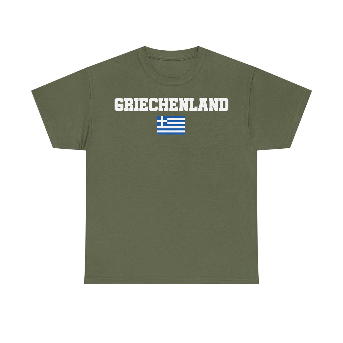 Grecia Grecia Bandera Escudo Patria Fútbol Deporte Aficionado Idea de regalo - Camiseta unisex