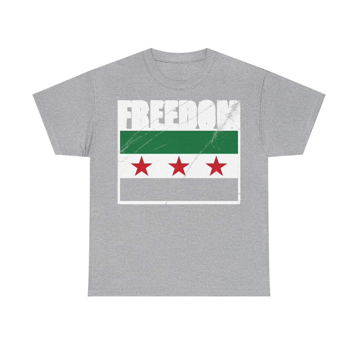 Syria Syrien Wappen Flagge Heimat Sport Fan Geschenkidee - Unisex T-Shirt