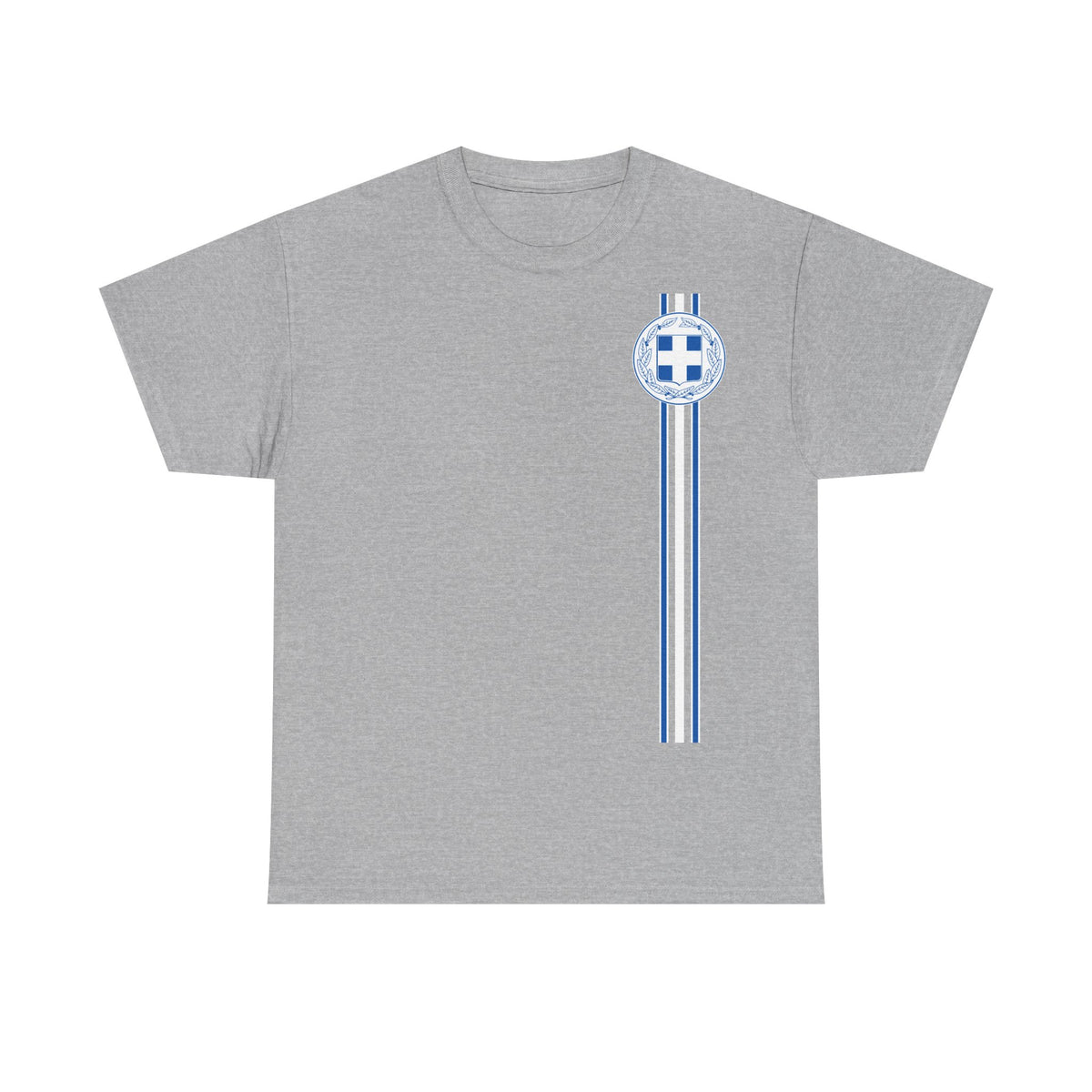 Grecia Grecia Bandera Escudo Patria Fútbol Deporte Aficionado Idea de regalo - Camiseta unisex