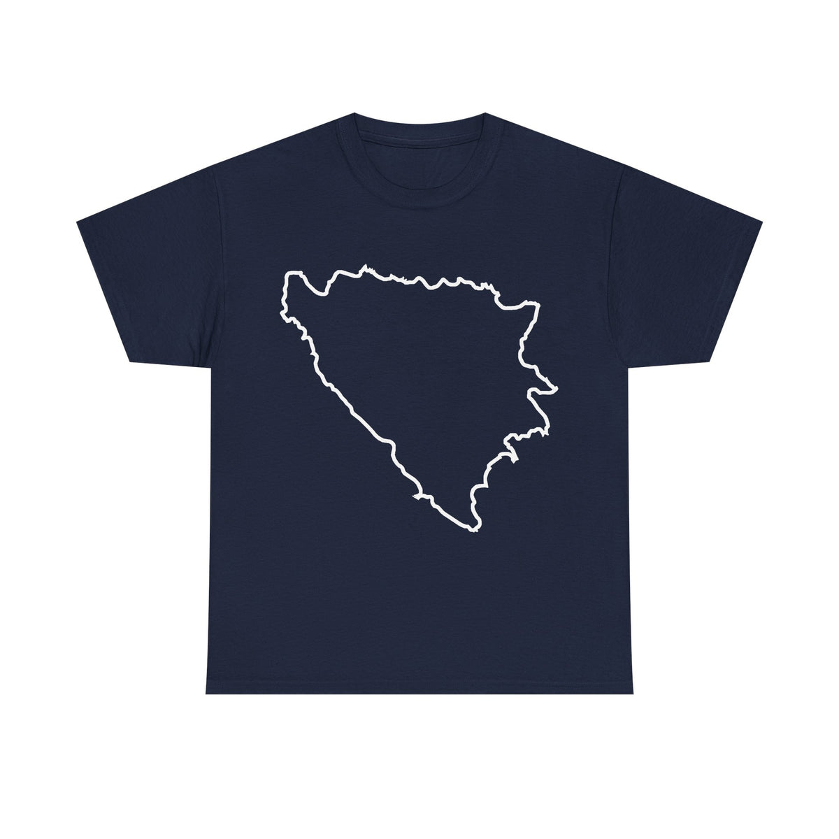 Bosnia Wappen Flagge Stolz Heimat Fußball fan Geschenkidee - Unisex T-Shirt