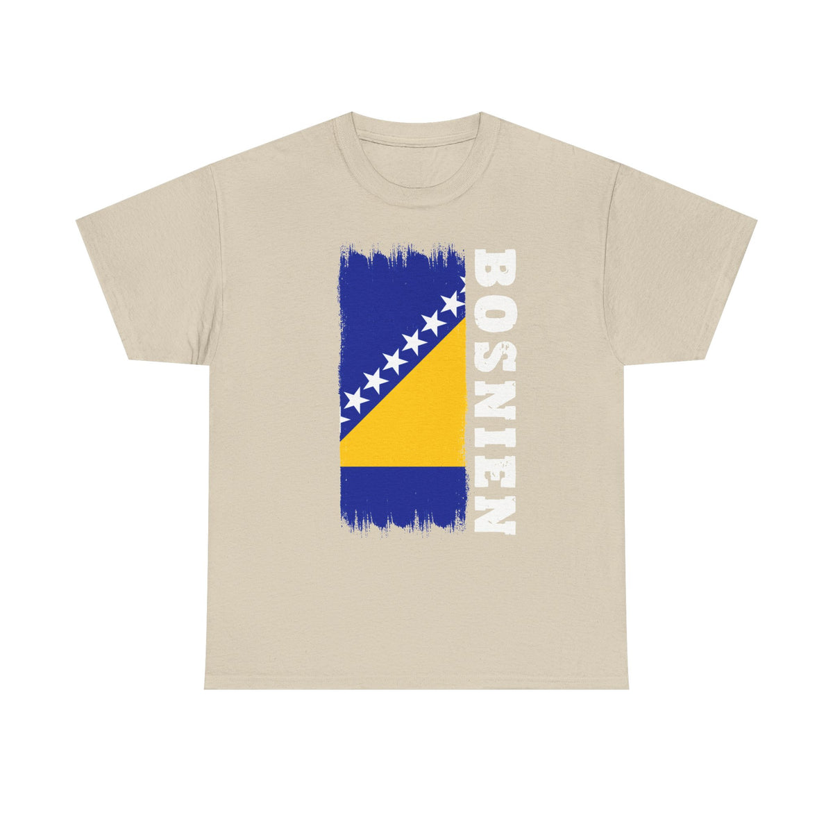 Bosnia Wappen Flagge Stolz Heimat Fußball fan Geschenkidee - Unisex T-Shirt
