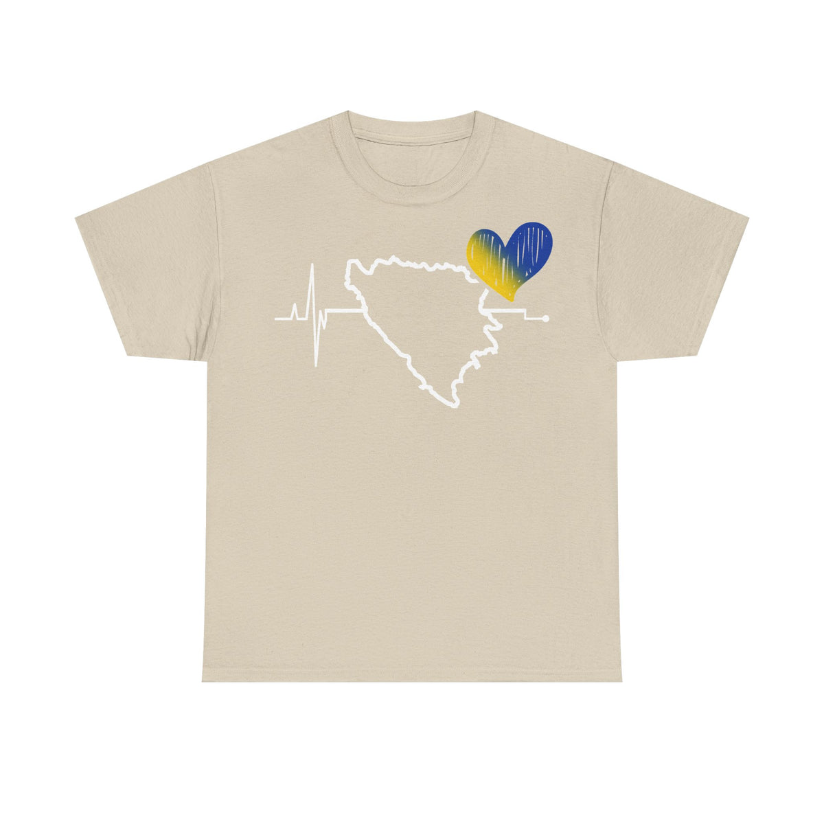 Bosnia escudo bandera orgullo patria aficionado al fútbol idea de regalo - Camiseta unisex