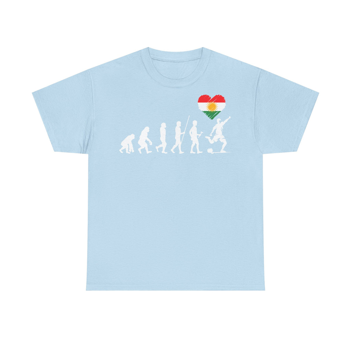 Kurdistán Azadi Escudo Bandera Patria Newroz Regalo - Camiseta unisex