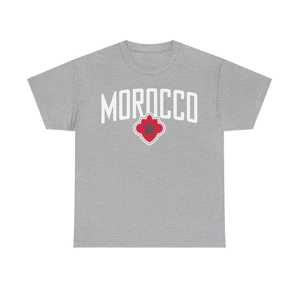 Escudo de hooligan de Marruecos Bandera de Marruecos Fútbol Aficionado Deporte Idea de regalo - Camiseta unisex