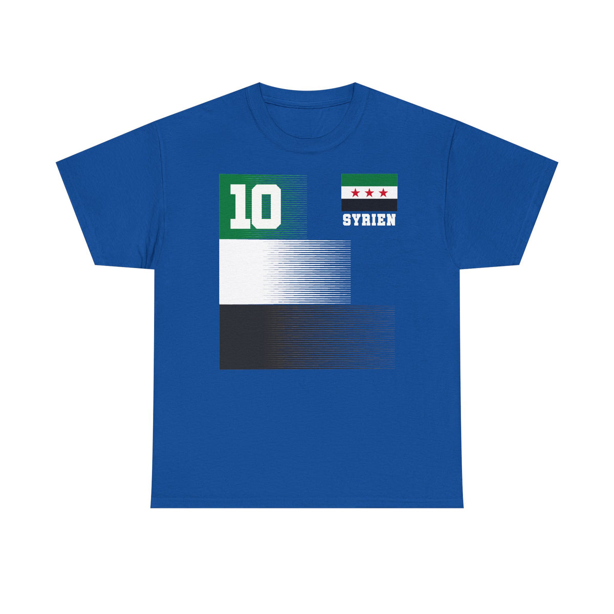 Syria Syrien Wappen Flagge Heimat Sport Fan Geschenkidee - Unisex T-Shirt