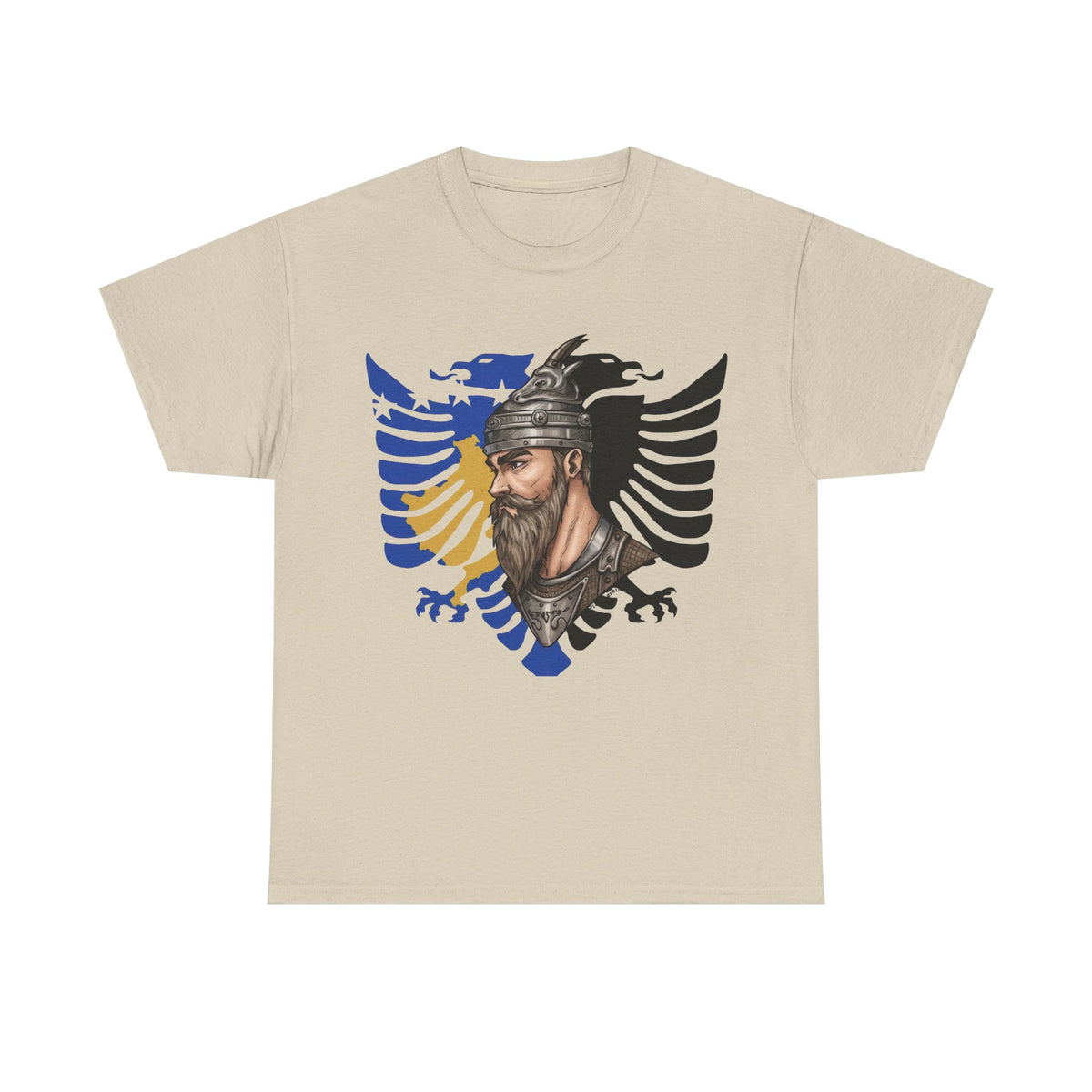 Legend of Skanderbeg Albania Kosovo Flagge - Unisex T-Shirt