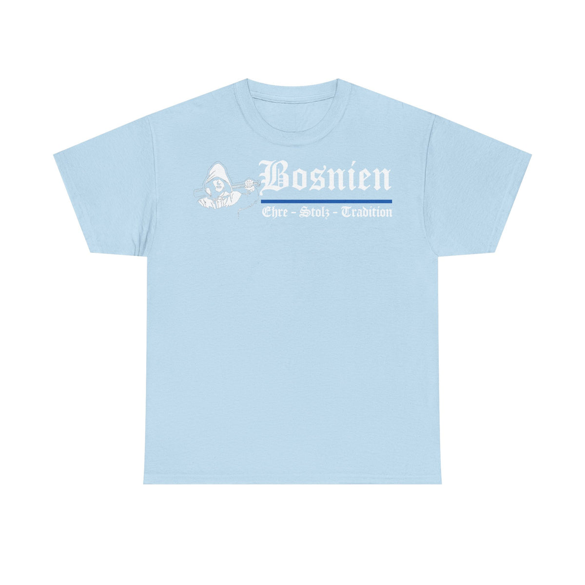 Bosnia Wappen Flagge Stolz Heimat Fußball fan Geschenkidee - Unisex T-Shirt