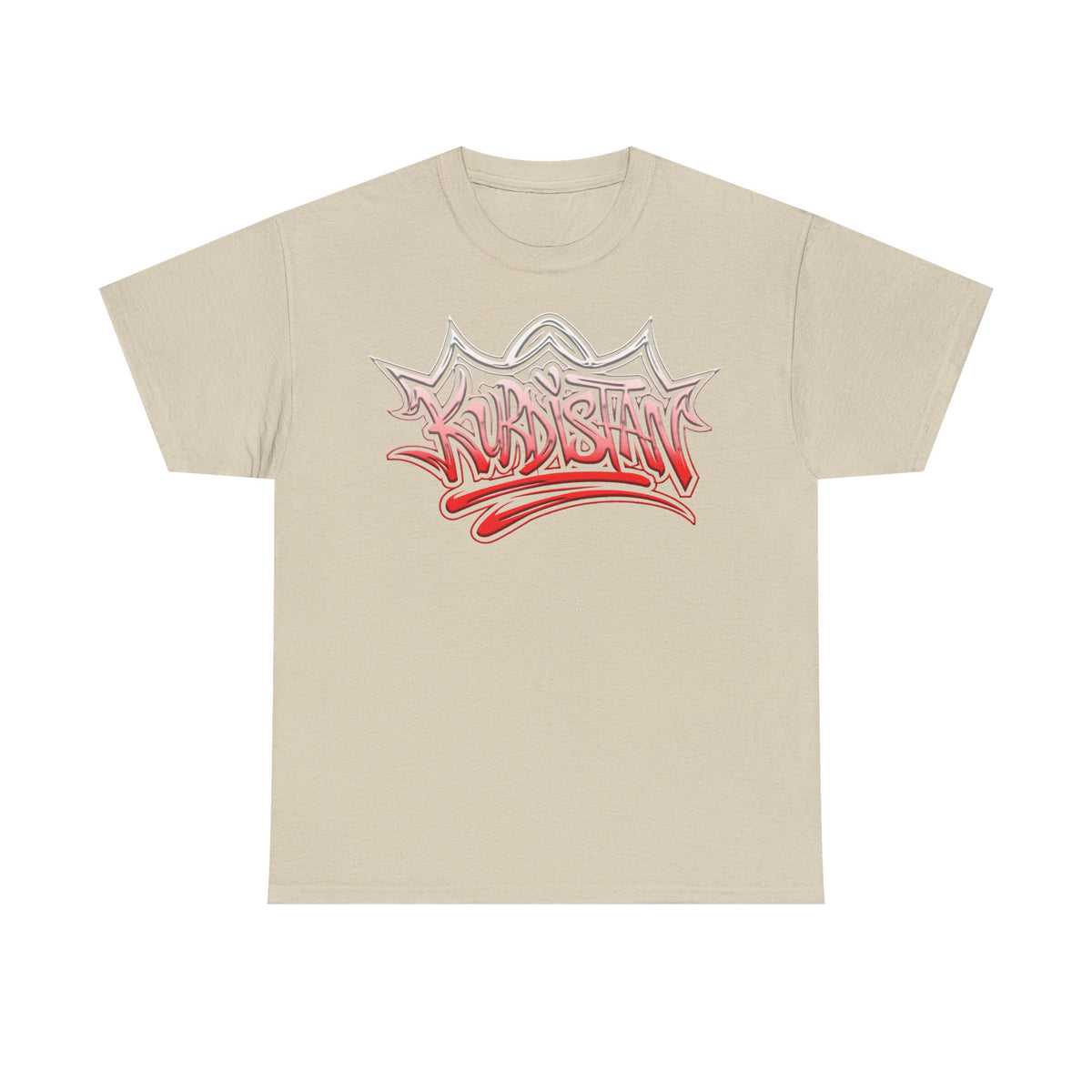 Kurdistán Azadi Escudo Bandera Patria Newroz Regalo - Camiseta unisex