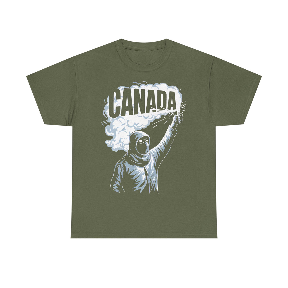 Canada Kanada Hooligan Wappen Flagge Fan Sport Fußball Geschenkidee - Unisey T-Shirt