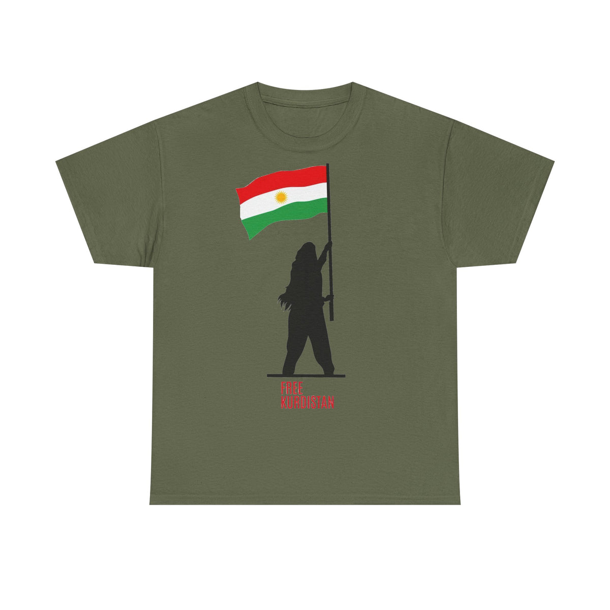 Kurdistan Flagge Azadi Newroz - Unisex T-shirt