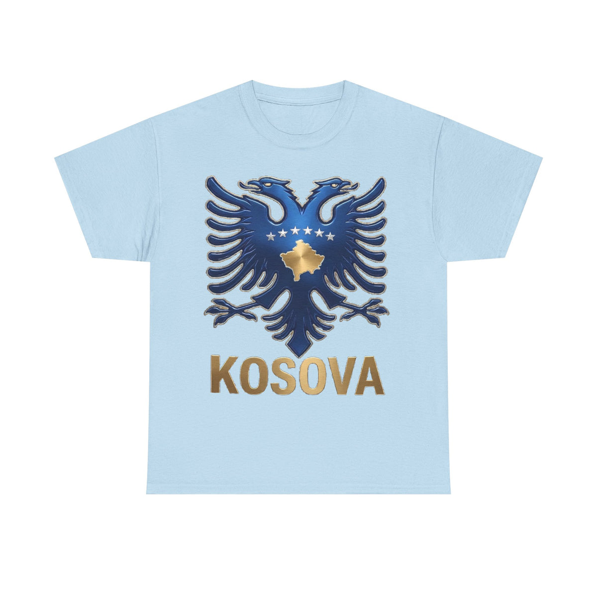 Kosovo Kosava Águila bicéfala Patria Bandera - Camiseta unisex