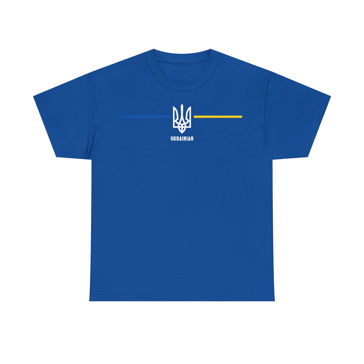 Bandiera e stemma dell'Ucraina Idea regalo Sport Tifoso Moda Vintage - T-shirt unisex