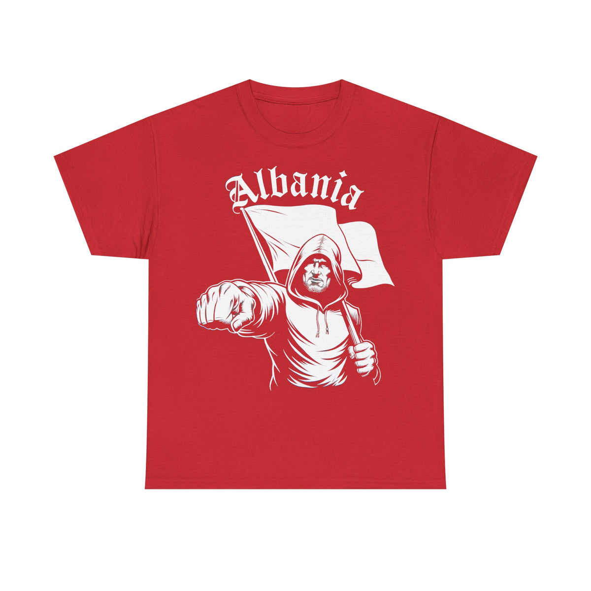 Albania Hooligan Wappen Shqiptar Flagge Adler Fußball Fan Sport - Unisex T Shirt