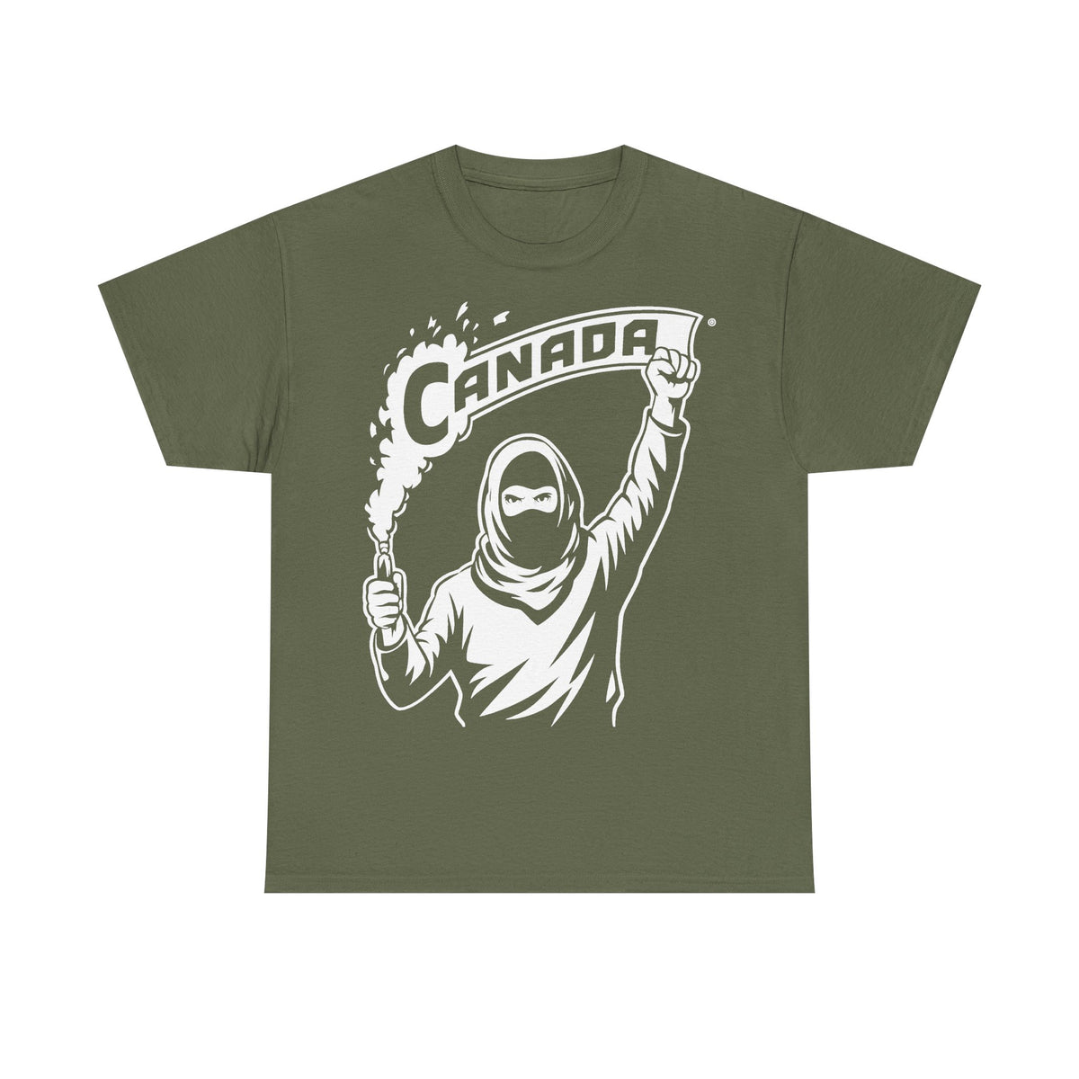 Canada Kanada Hooligan Wappen Flagge Fan Sport Fußball Geschenkidee - Unisey T-Shirt