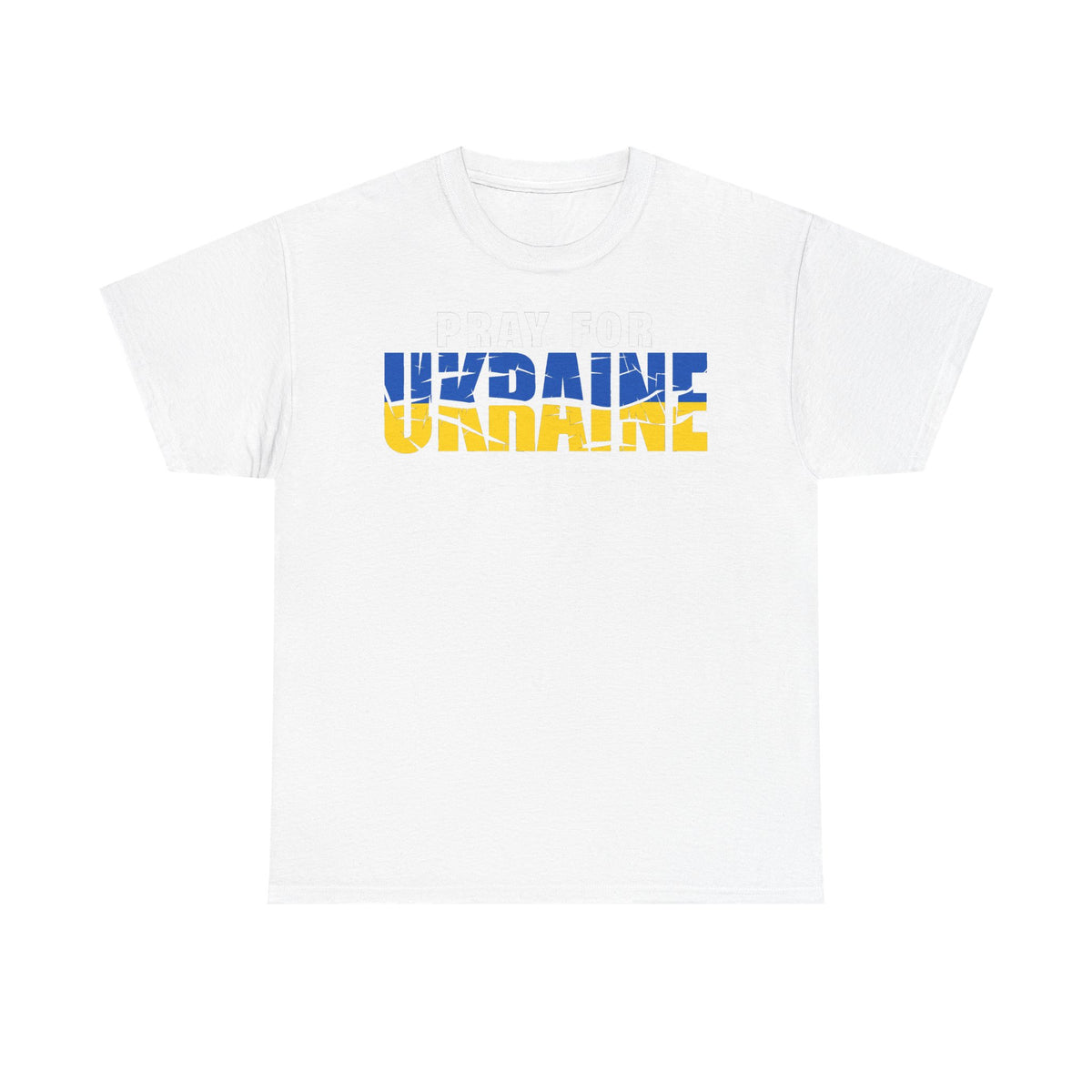 Bandiera e stemma dell'Ucraina Idea regalo Sport Tifoso Moda Vintage - T-shirt unisex
