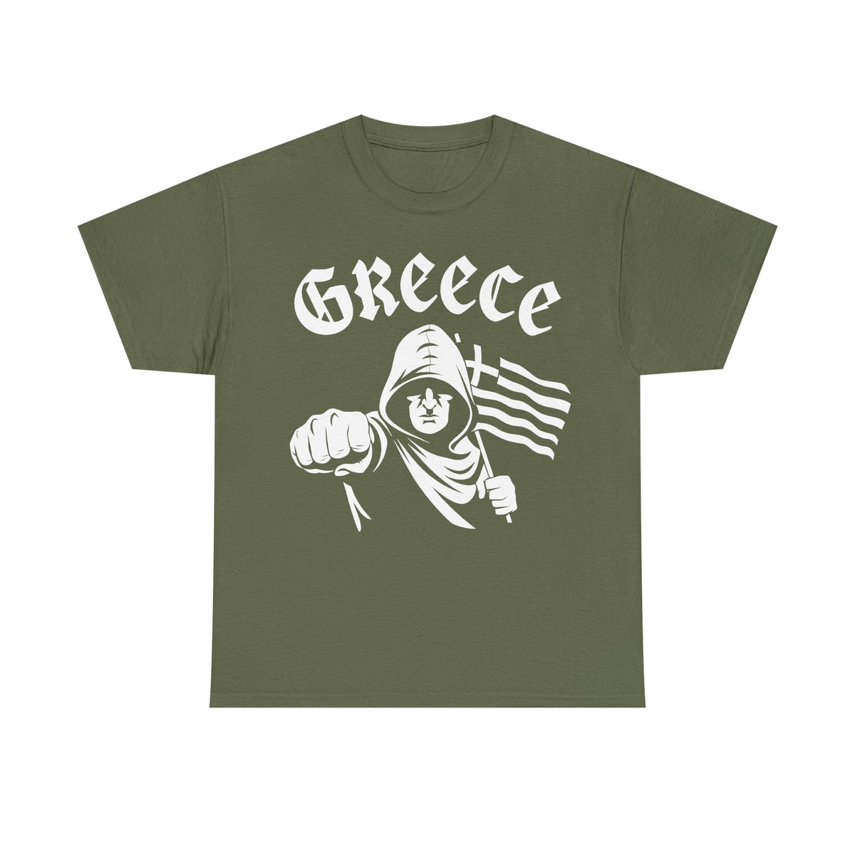 Grecia Grecia hooligan bandera escudo patria fútbol deporte aficionado idea de regalo - camiseta unisex