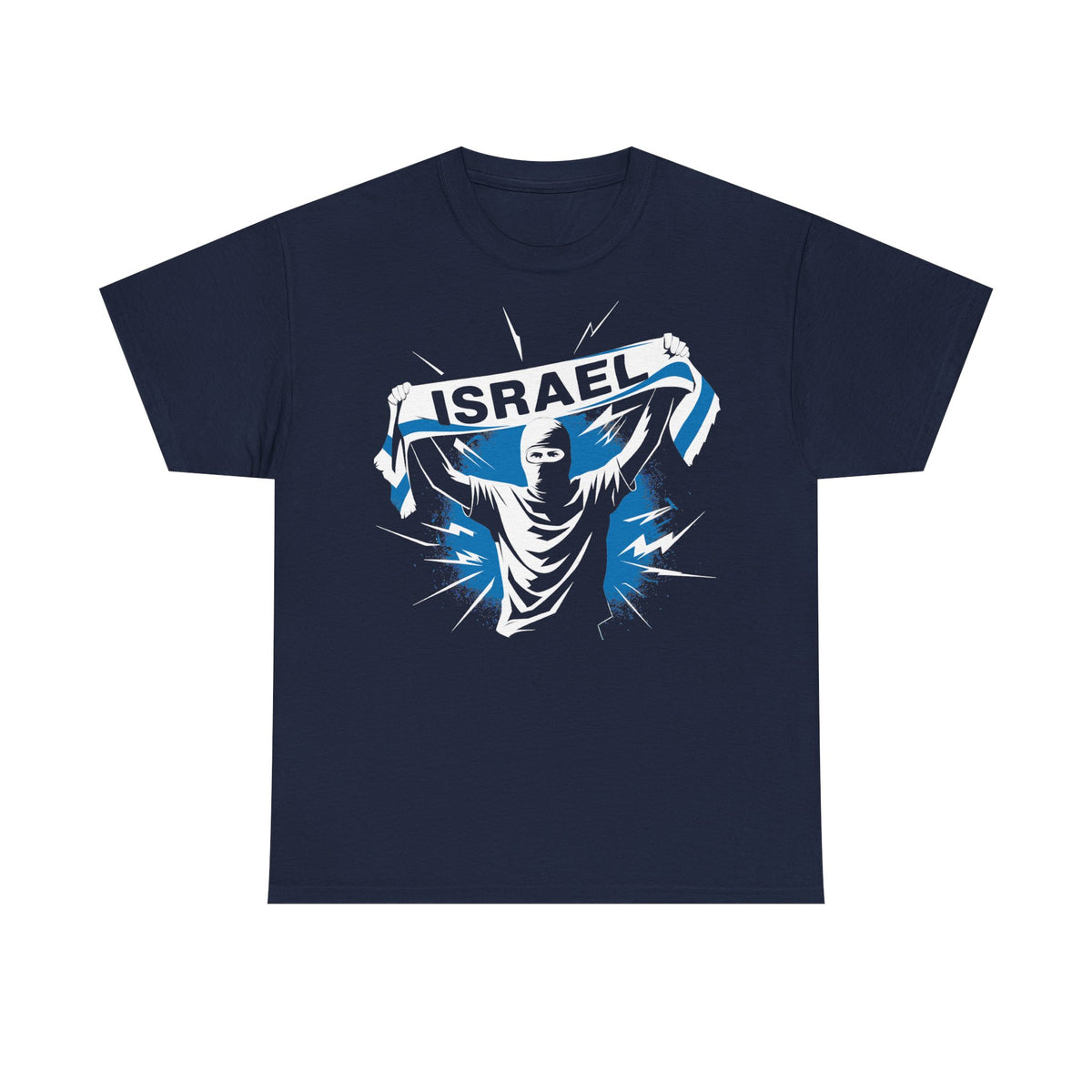 Israel Hooligan Wappen Flagge Fan Geschenkidee Fashion - Unisex T-Shirt