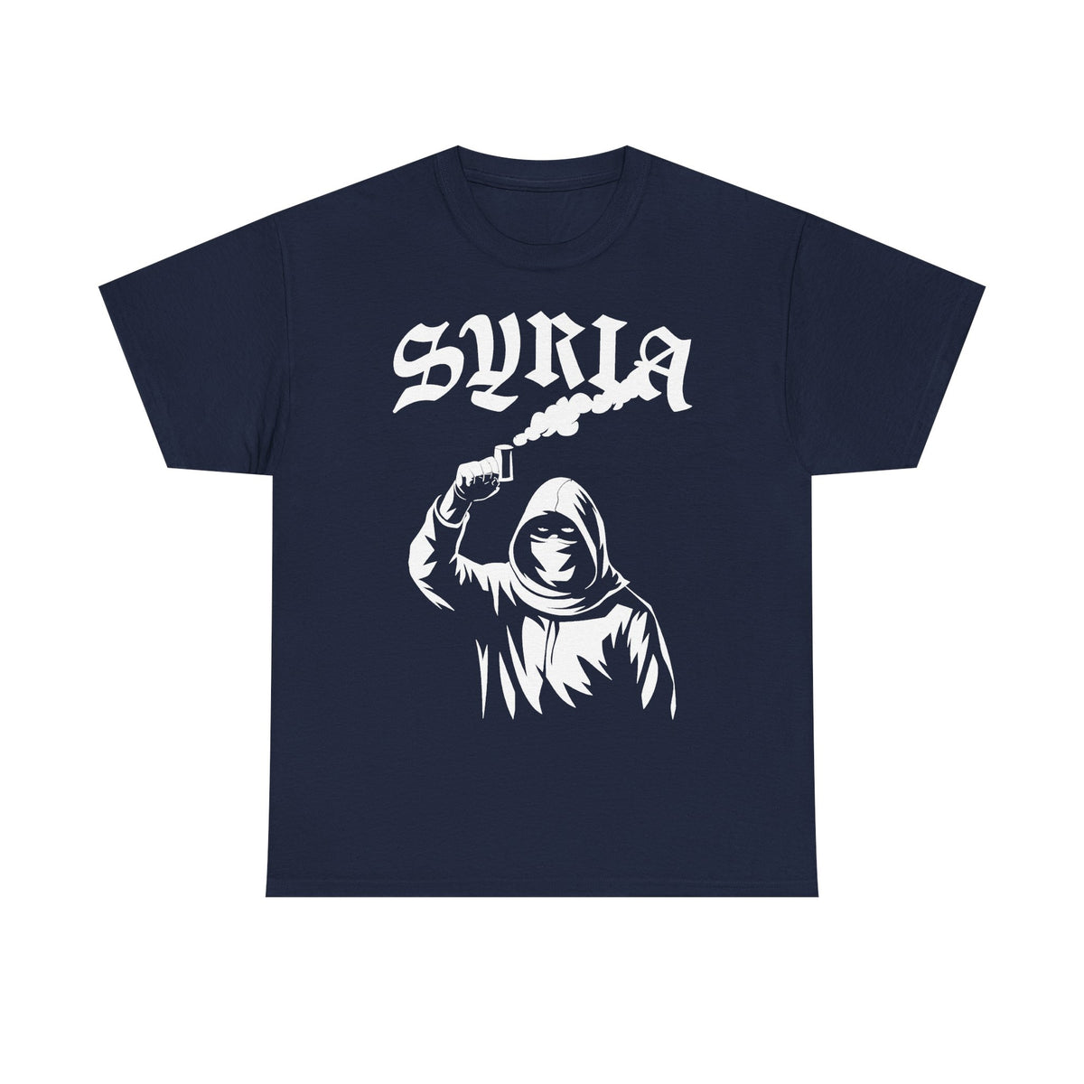 Syria Syrien Hooligan Wappen Flagge Heimat Sport Fußball Fan Geschenkidee - Unisex T-Shirt