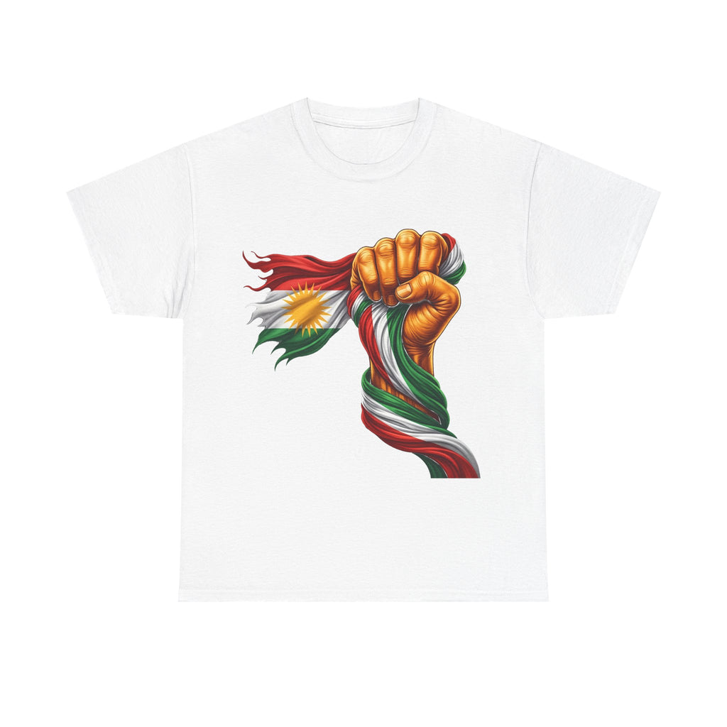 Kurdistan Power Azadi Flagge Geschenkidee - Unisex T-Shirt