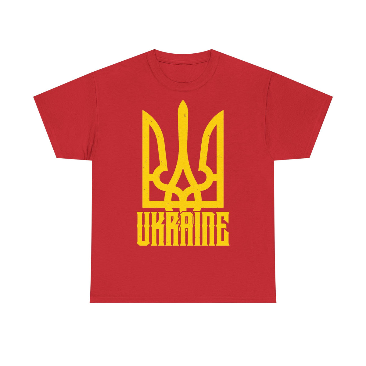 Bandiera e stemma dell'Ucraina Idea regalo Sport Tifoso Moda Vintage - T-shirt unisex