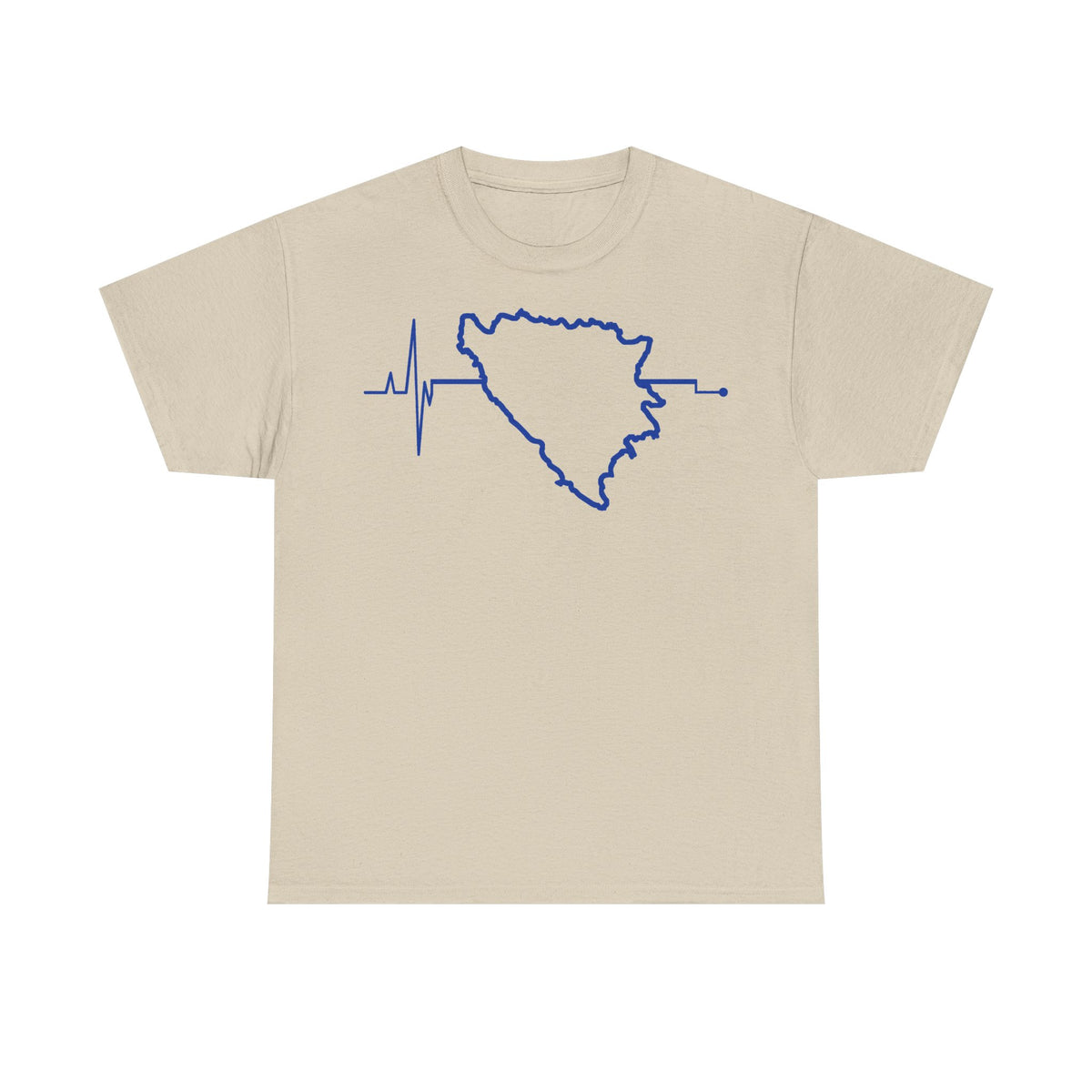 Bosnia escudo bandera orgullo patria aficionado al fútbol idea de regalo - Camiseta unisex