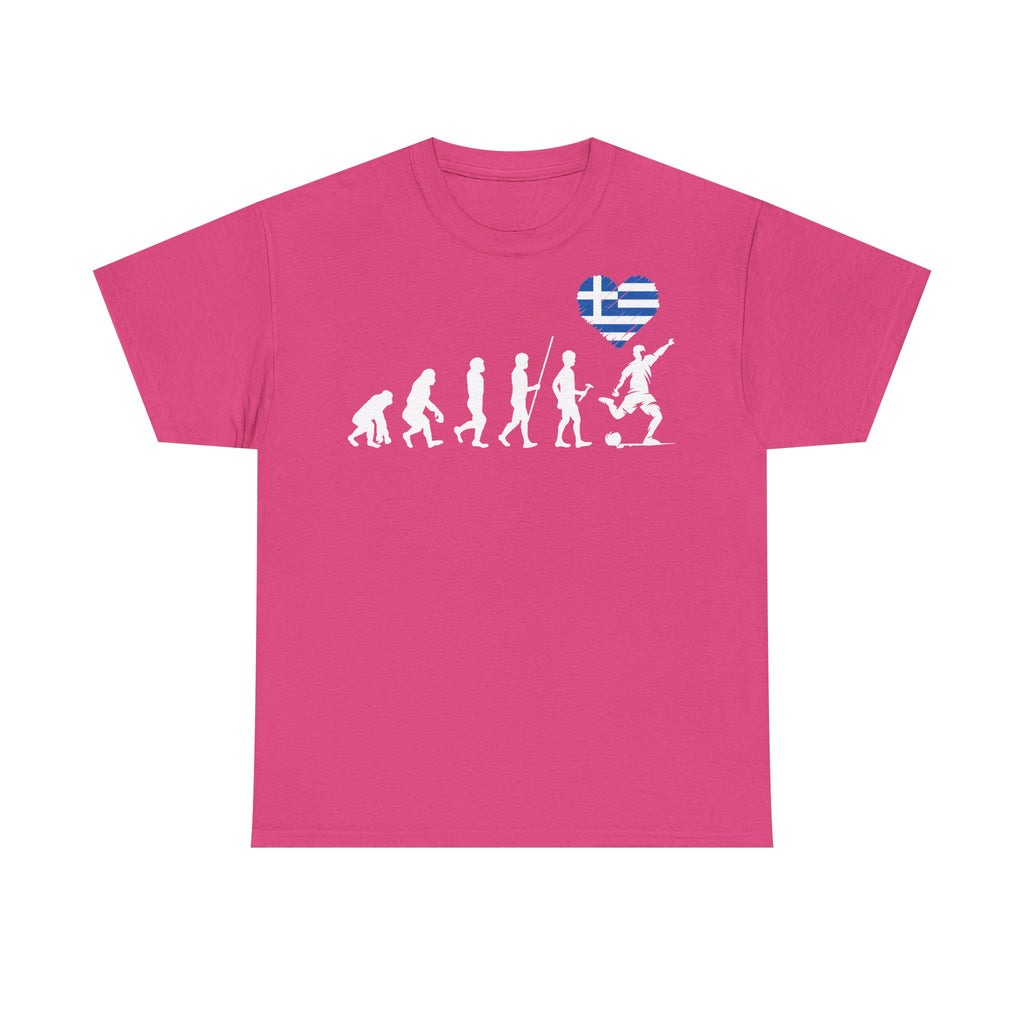 Greece Griechenland Flagge Wappen Heimat Fußball Sport Fan Geschenkidee - Unisex T-Shirt