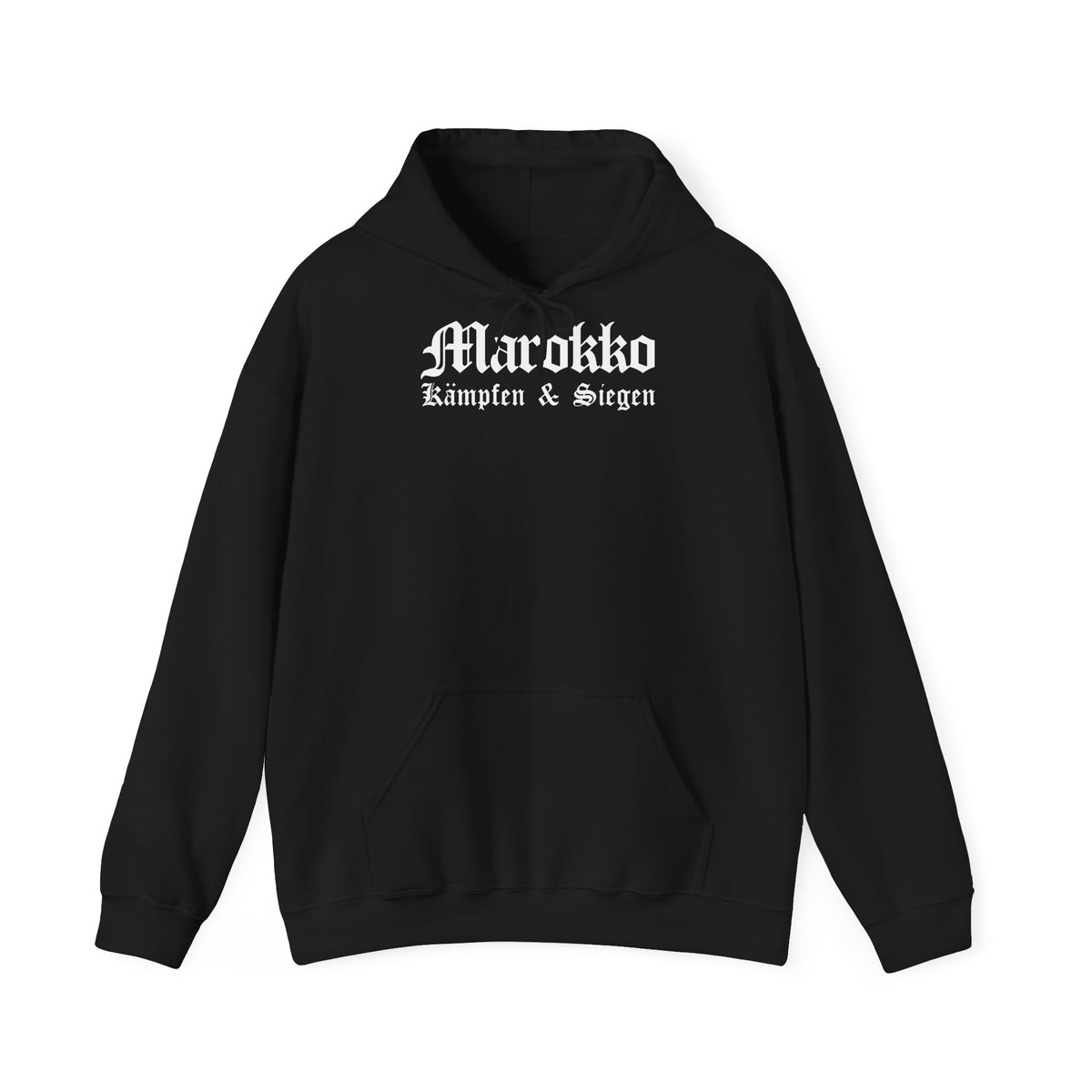 Stemma del Marocco Bandiera del Marocco Orgoglio Tifoso di calcio Sport Idea regalo - Felpa con cappuccio unisex