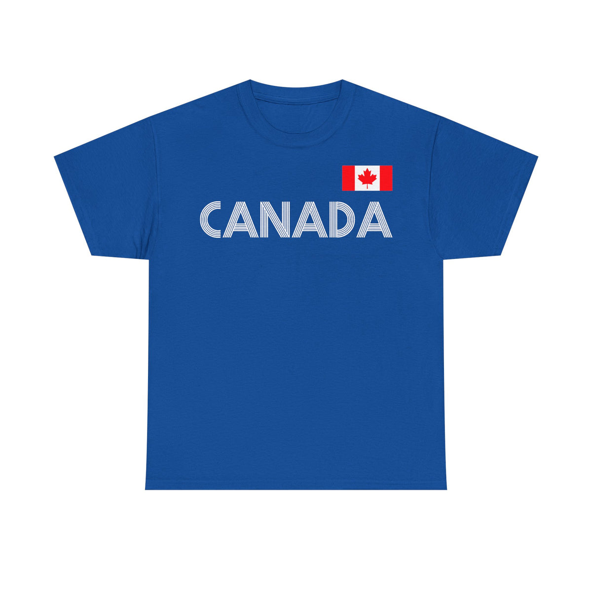 Canada Kanada Wappen Flagge Fan Sport Fußball Geschenkidee - Unisey T-Shirt