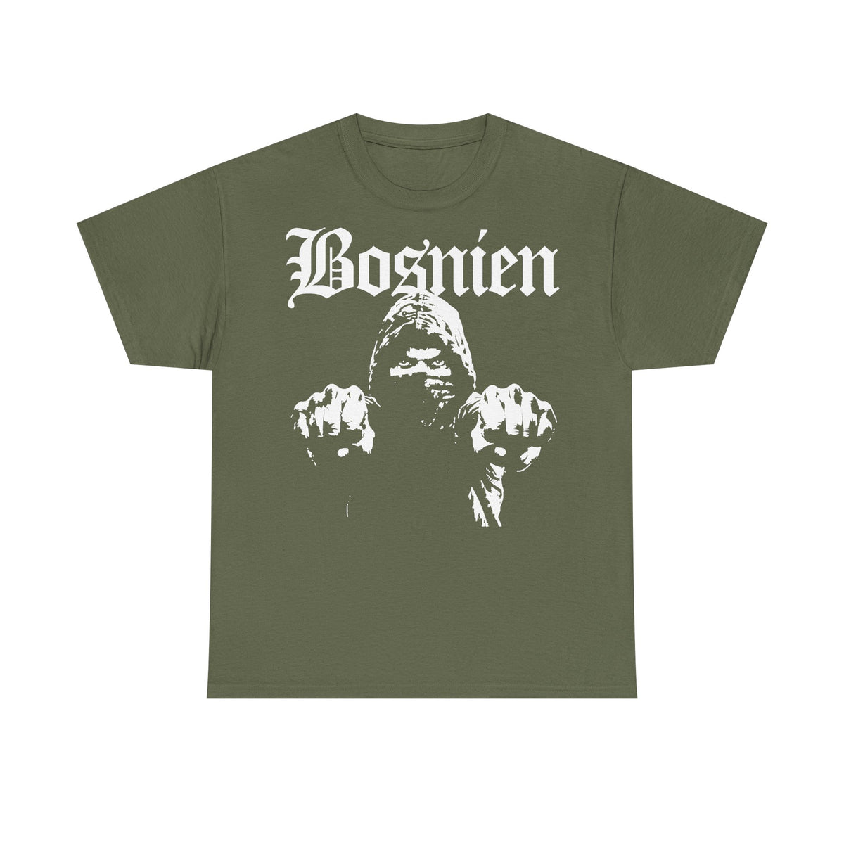 Bosnia Wappen Flagge Stolz Heimat Fußball fan Geschenkidee - Unisex T-Shirt