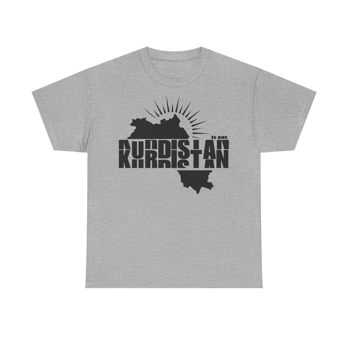 Kurdistan is ONE Street Urban Geschenkidee - Unisex T-Shirt