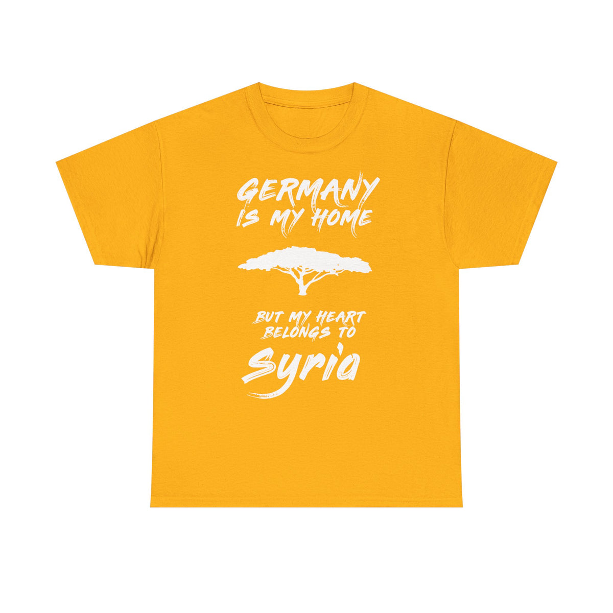 Syria Syrien Wappen Flagge Heimat Sport Fan Geschenkidee - Unisex T-Shirt