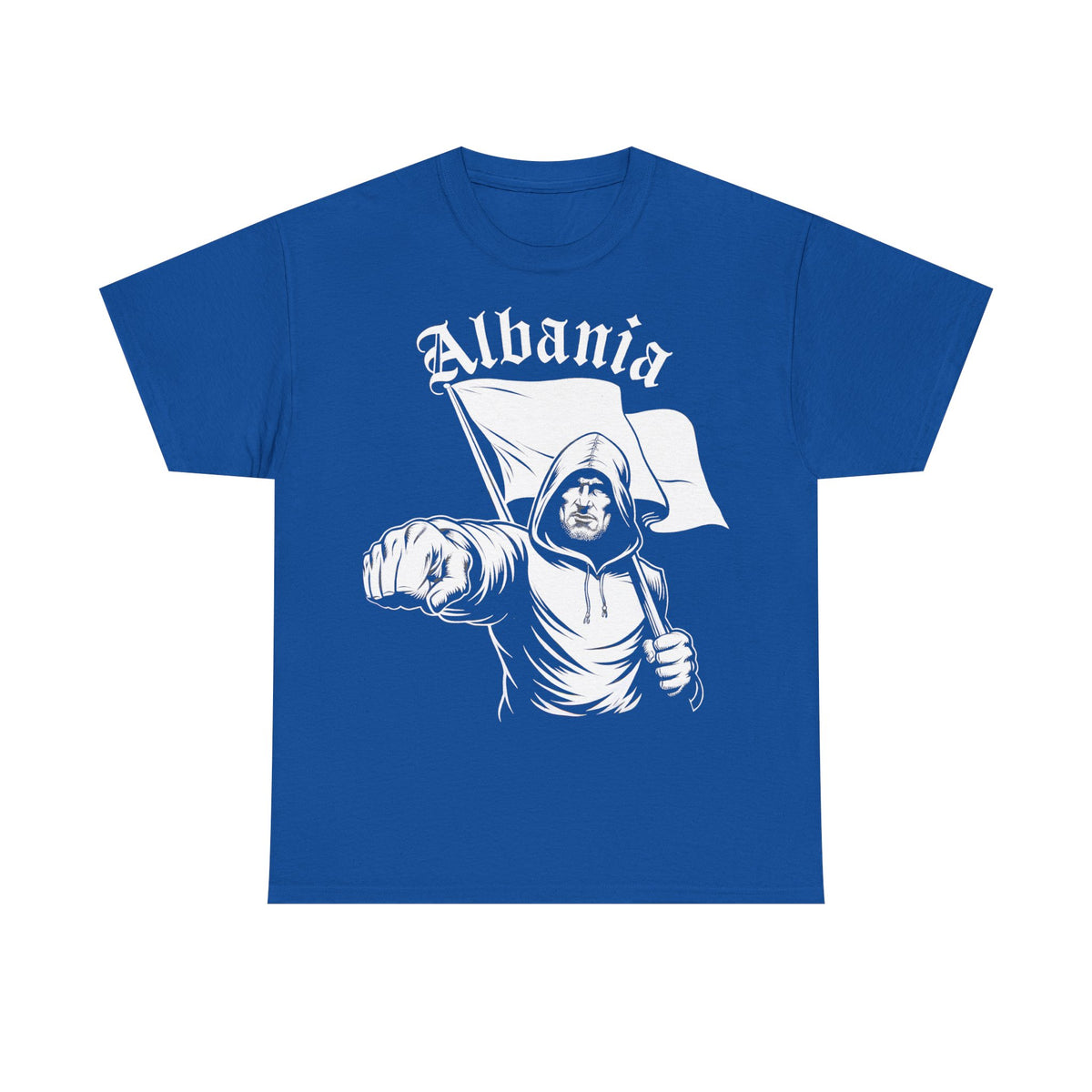 Albania Hooligan Wappen Shqiptar Flagge Adler Fußball Fan Sport - Unisex T Shirt