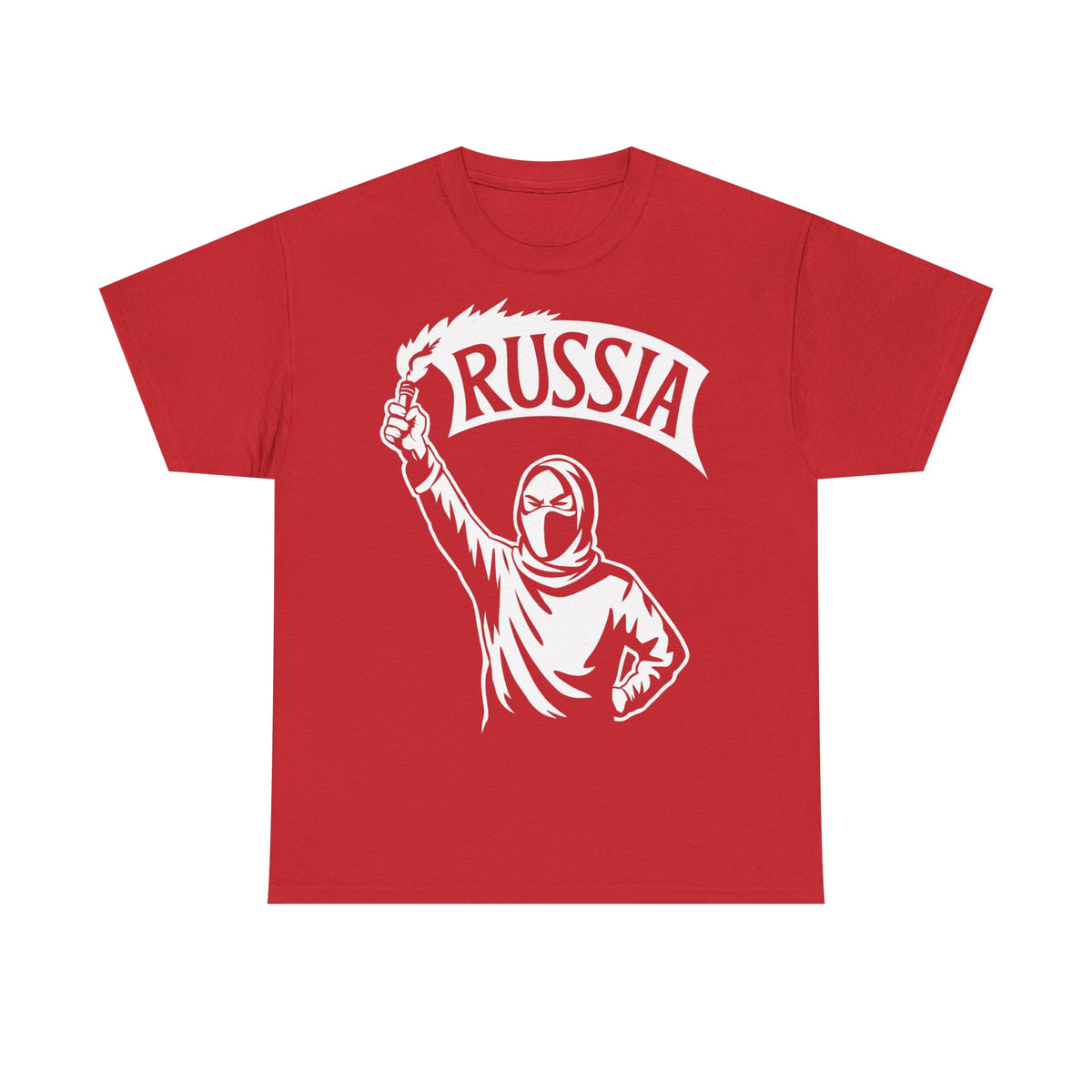 Russia Russia hooligan Mosca aquila bandiera stemma regalo sport tifoso moda - Maglietta unisex
