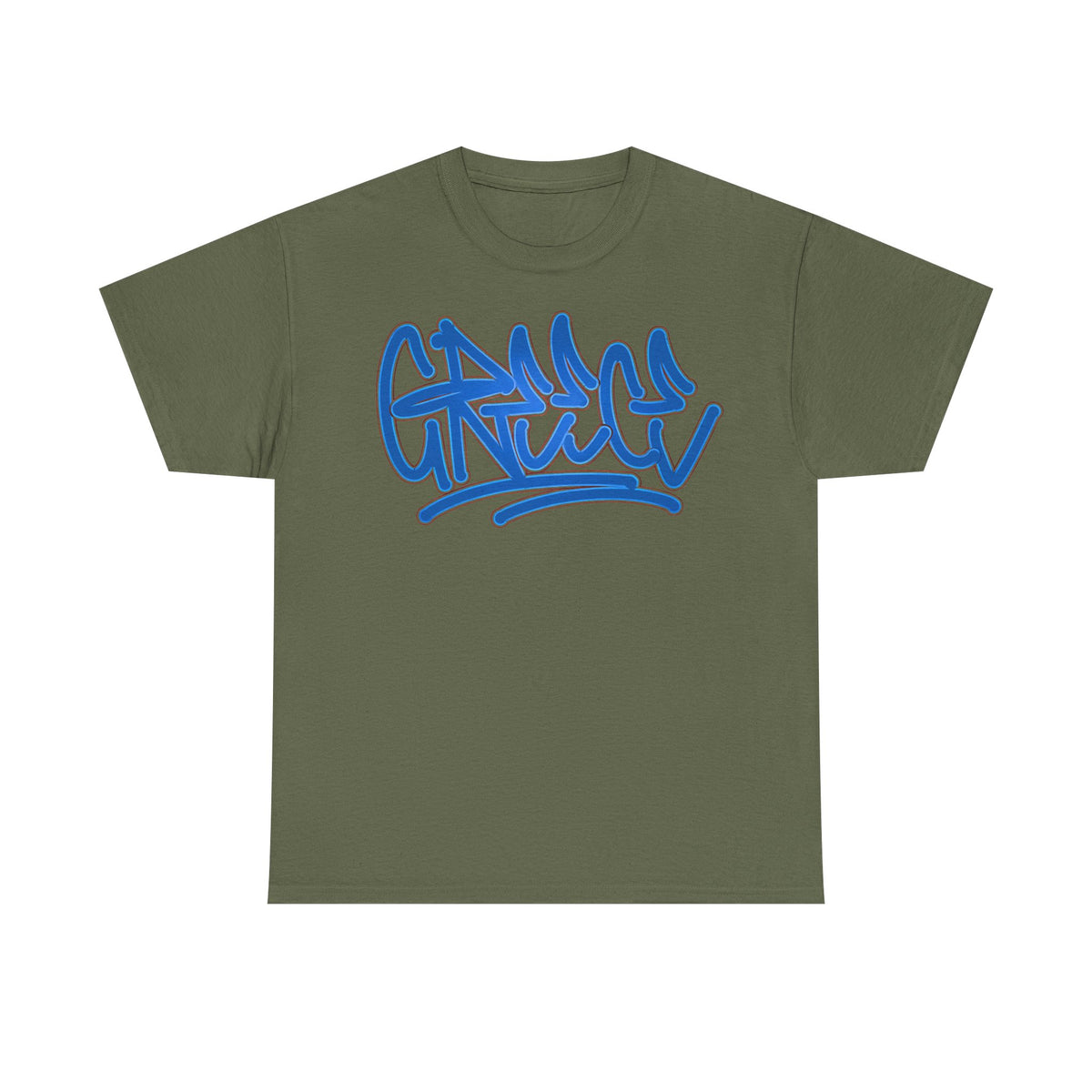 Grecia Grecia Bandera Escudo Patria Fútbol Deporte Aficionado Idea de regalo - Camiseta unisex