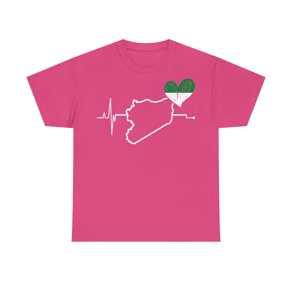 Syria Syrien Wappen Flagge Heimat Sport Fan Geschenkidee - Unisex T-Shirt