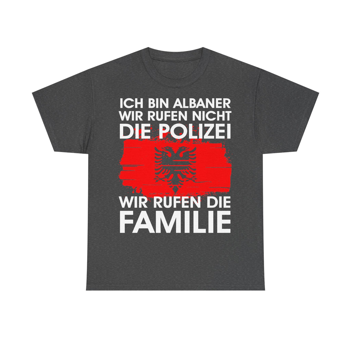 Albania Wappen Shqiptar Flagge Adler Fußball Fan Sport Unisex T Shirt