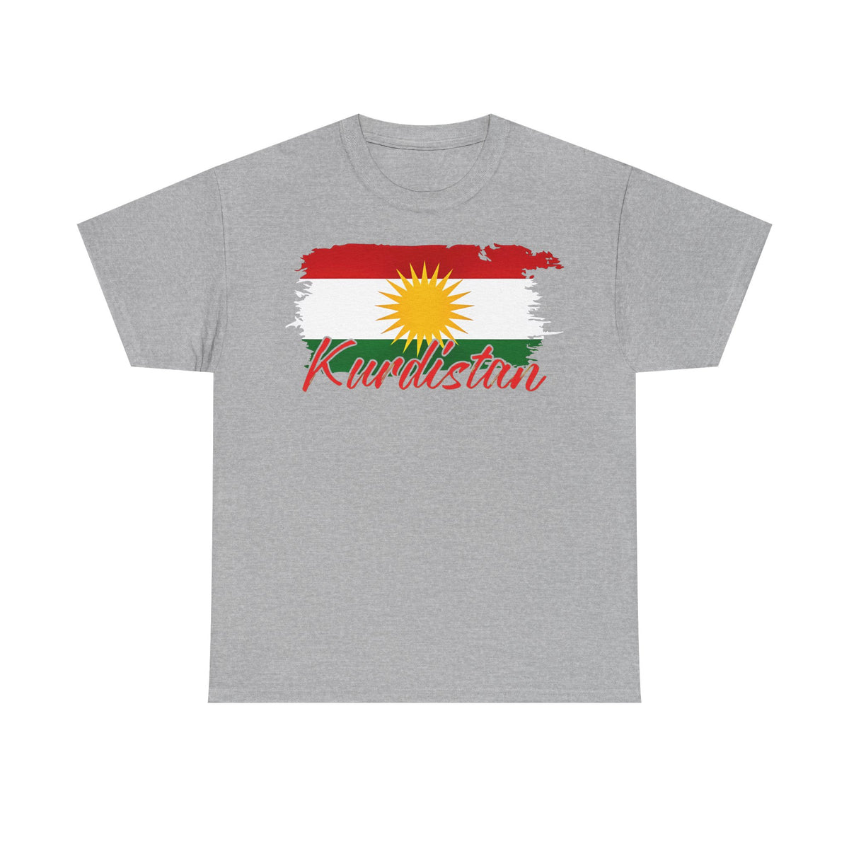 Kurdistán Azadi Escudo Bandera Patria Newroz Regalo - Camiseta unisex