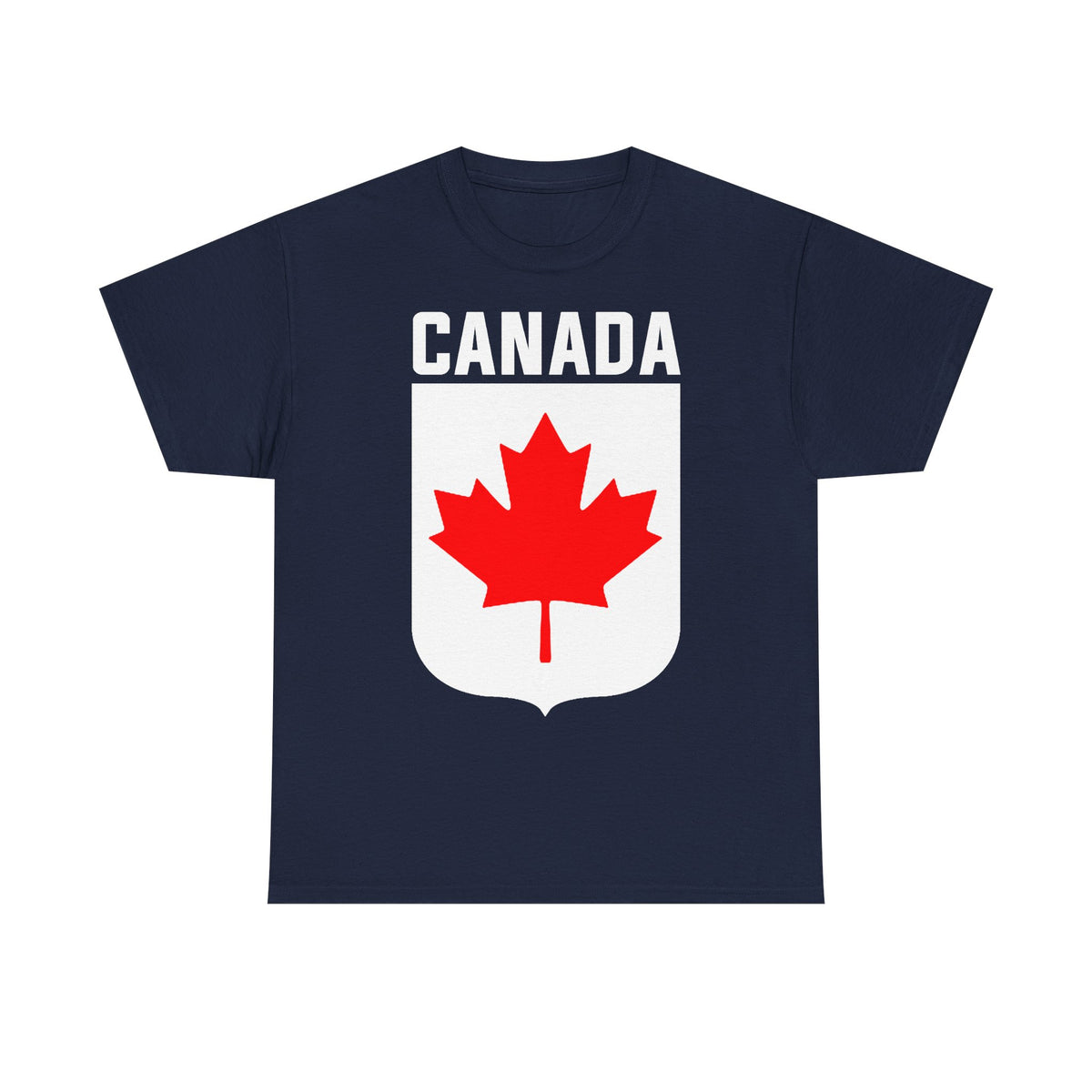 Canada Kanada Wappen Flagge Fan Sport Fußball Geschenkidee - Unisey T-Shirt