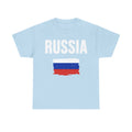 Russia Flagge Wappen Geschenkidee - Unisex T-Shirt