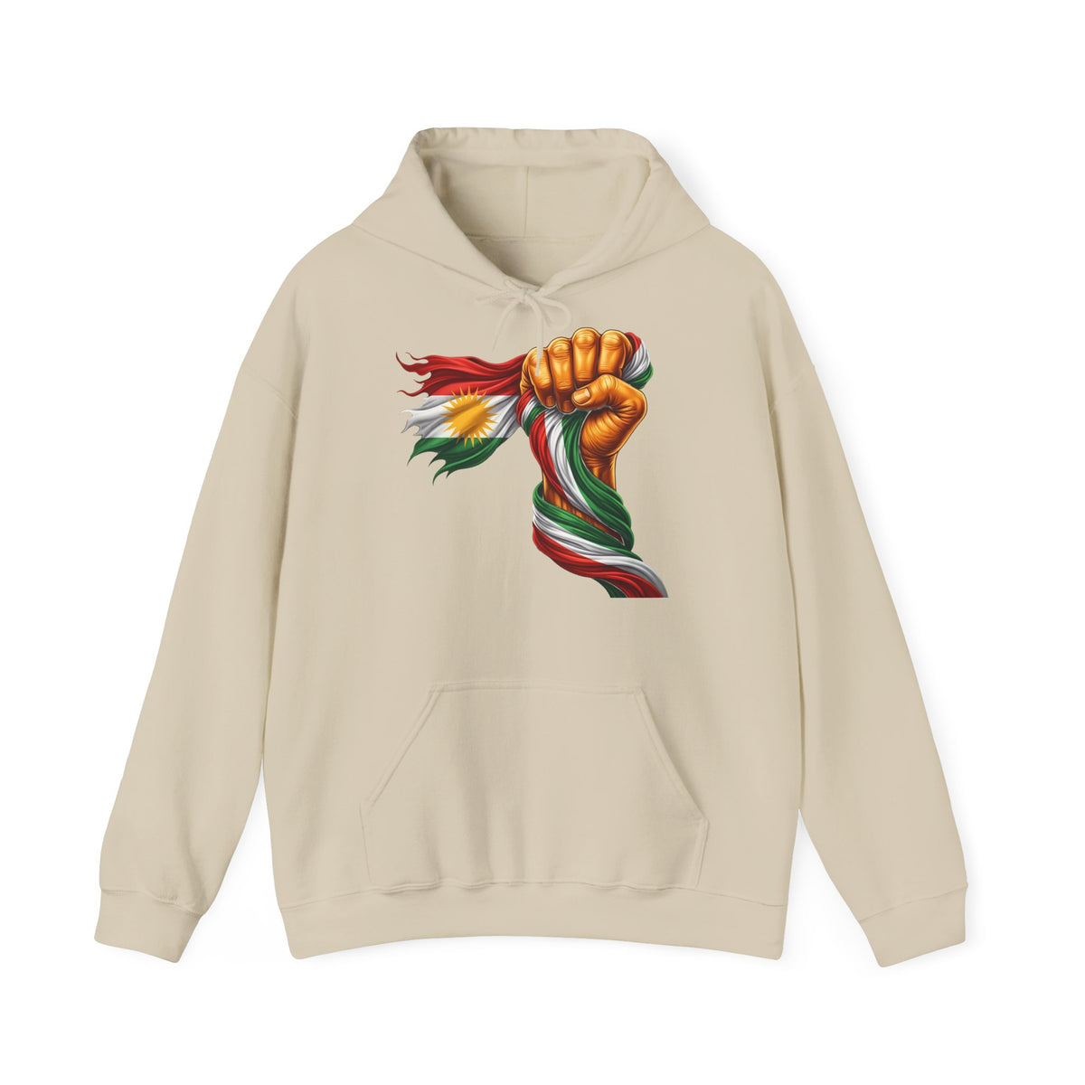 Kurdistan Power Azadi Flagge Geschenkidee - Unisex Hoodie