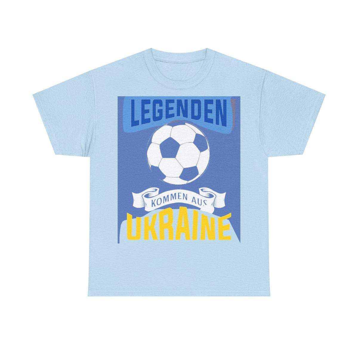 Bandera de Ucrania escudo idea de regalo afición al deporte moda vintage - Camiseta unisex