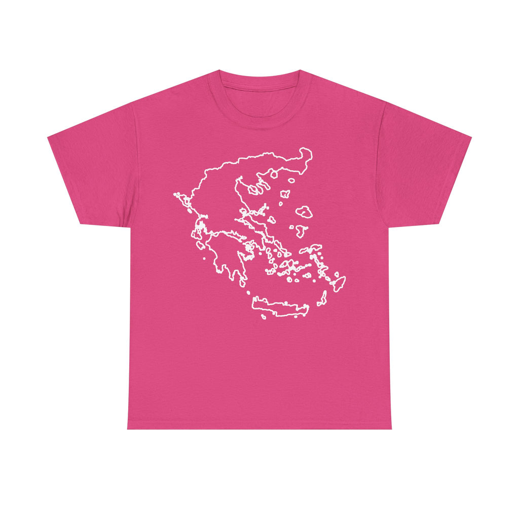 Greece Griechenland Flagge Wappen Heimat Fußball Sport Fan Geschenkidee - Unisex T-Shirt