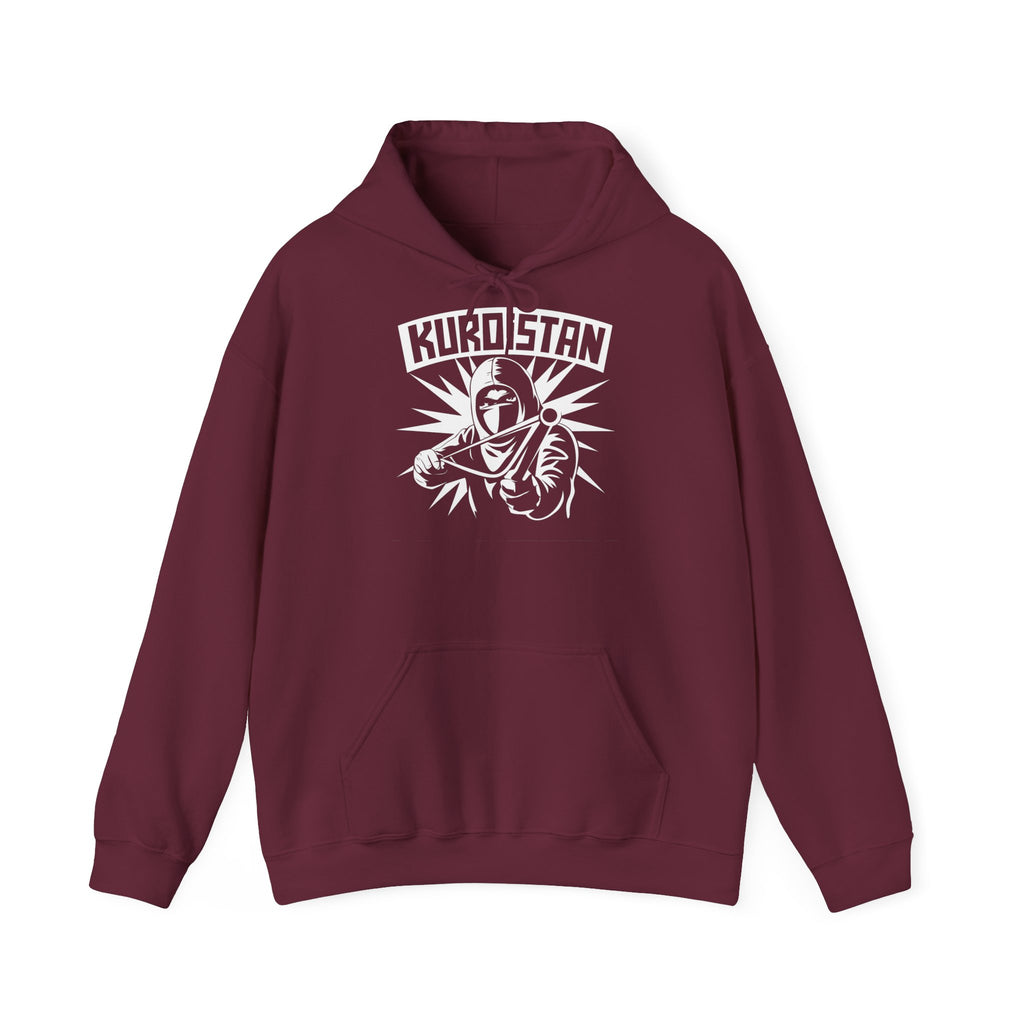 Kurdistan hooligan patria orgoglio stemma bandiera sport calcio tifoso regalo - Felpa con cappuccio unisex
